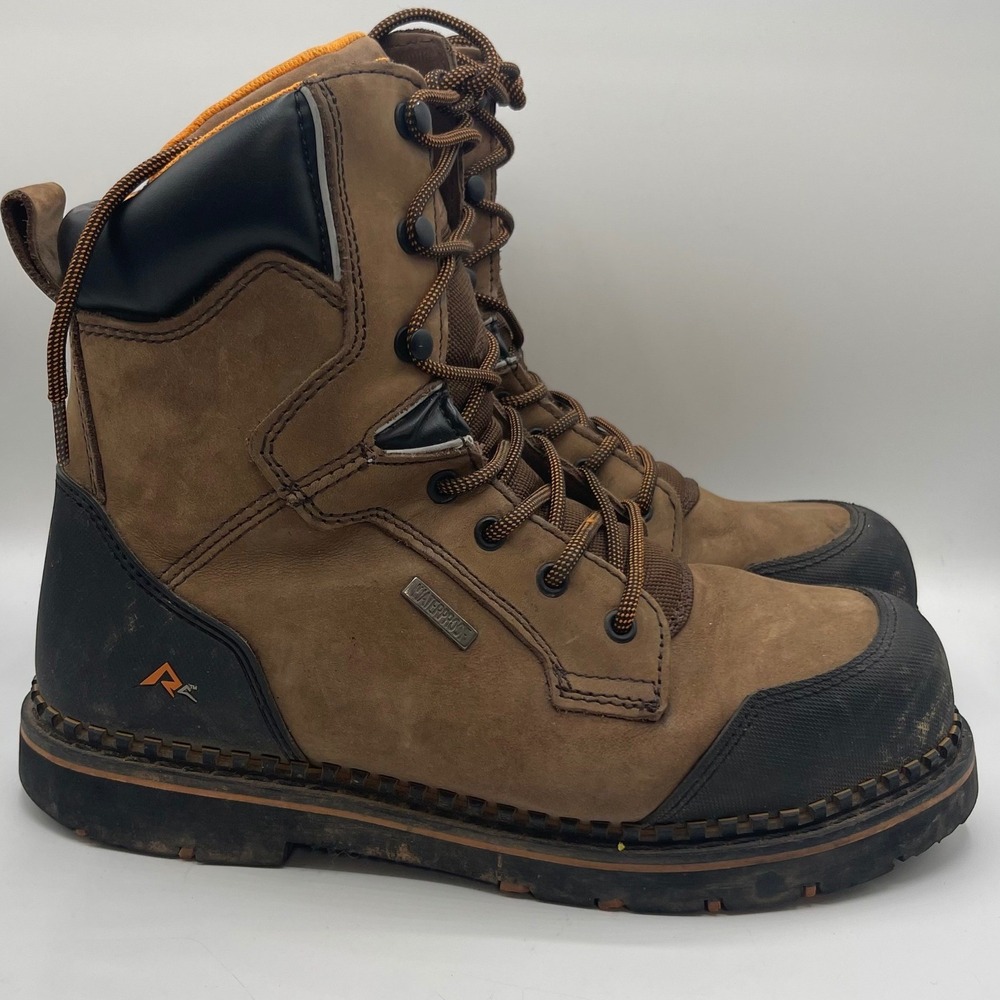 Ridgecut Toughwear Mens 10W Waterproof Composite Toe Work Boots Brown RCT004TS